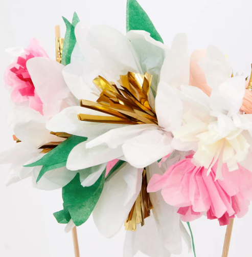 Flower Bouquet Cake Topper