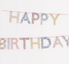 Meri Meri x Liberty Happy Birthday Garland