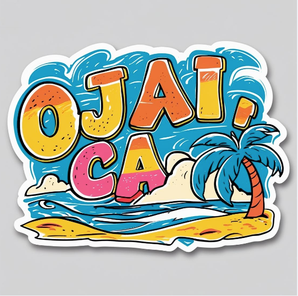 Pixies Ojai Sticker
