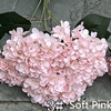 18" Super Soft Silk Hydrangea Artificial Flower Bush PINKs