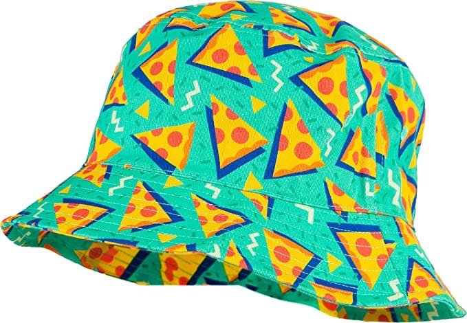 Toddler Bucket Hat - Pizza Print (1-4 years)