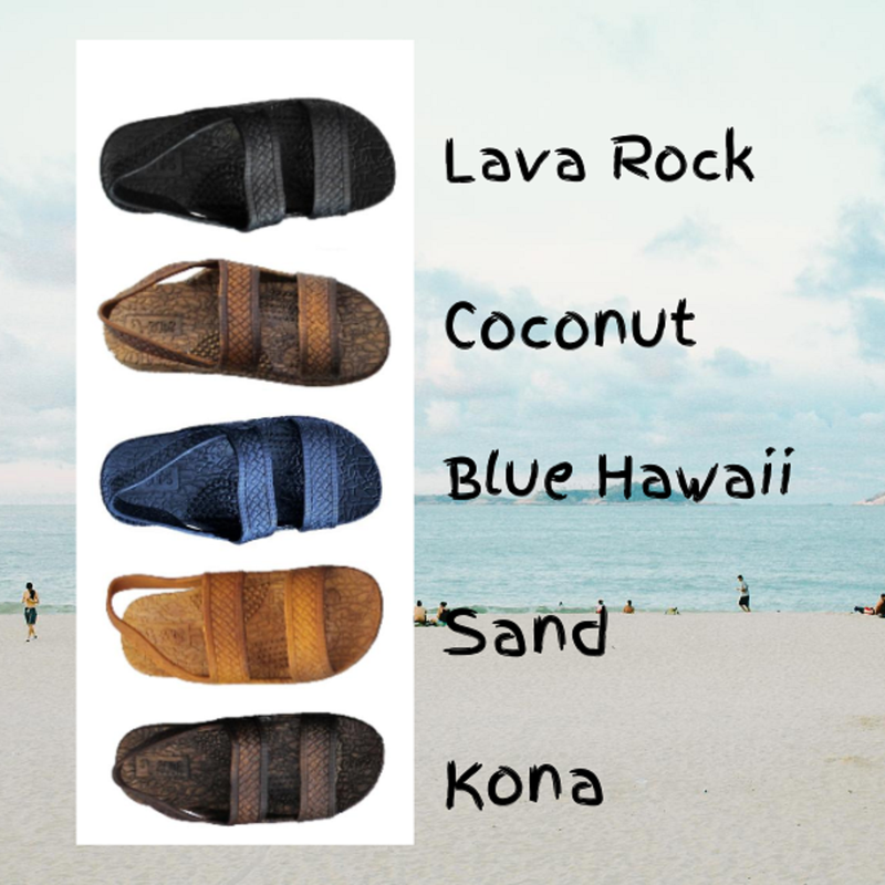 J-Slips Toddler (w/ Back Strap) Hawaiian Jesus Sandals