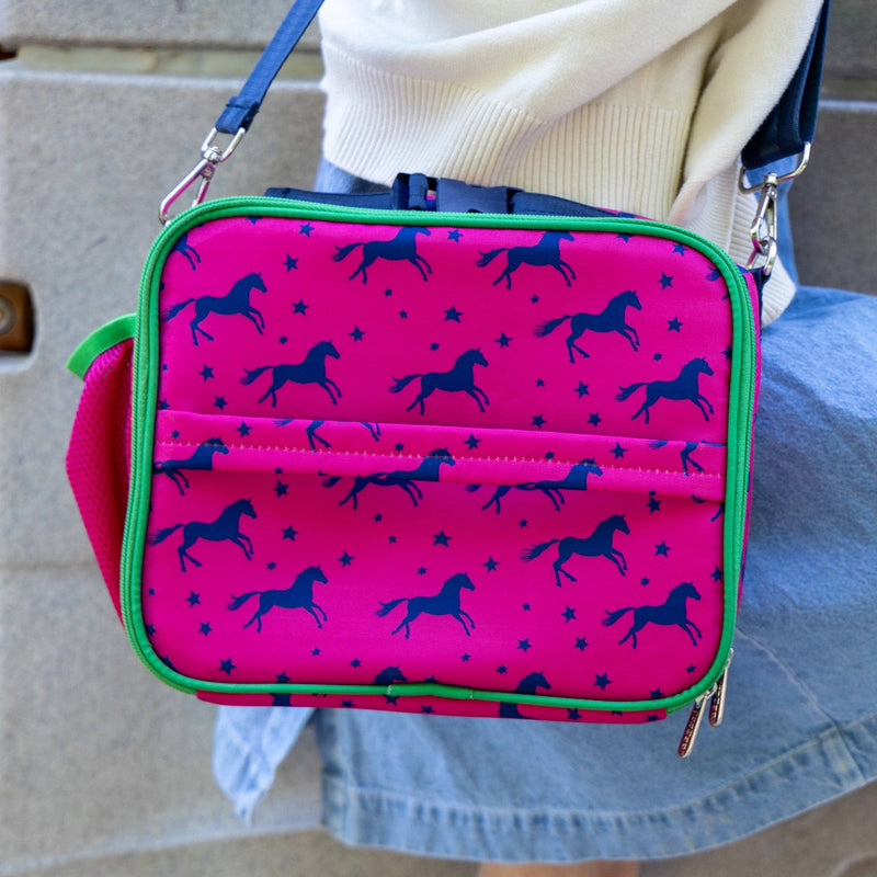 Insulated Equestrian-Inspired Tote