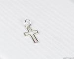 Sterling Silver Cross Charm Necklace