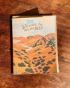 Wishing You All The Best California Western Landscape Card