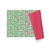 Reversible Holiday Wrapping Paper - Sweet Treats/Stripes