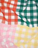 Camp Bride Gingham Washable Tablecloth, Bday Party