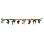 Vintage Halloween Jointed  Streamer, 10" x 6' 11"