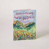 Happy Birthday Wildflower Card