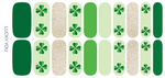 Lucky You | St. Patrick's Day Shamrock Nail Polish Wraps