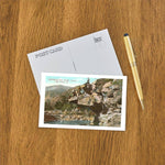 Postcard CA-686 Overhanging Rock, Ojai