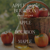 *NEW* Apple Maple Bourbon 15 oz Soy Candle - Fall Decor