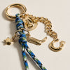 Western Charm Keychain with Enamel Accents