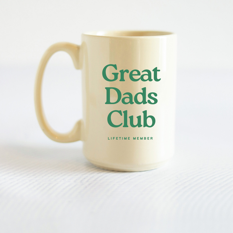 Great Dad Club, Fathers Day, Ceramic Mug, Dad Gifts, Dad Mug