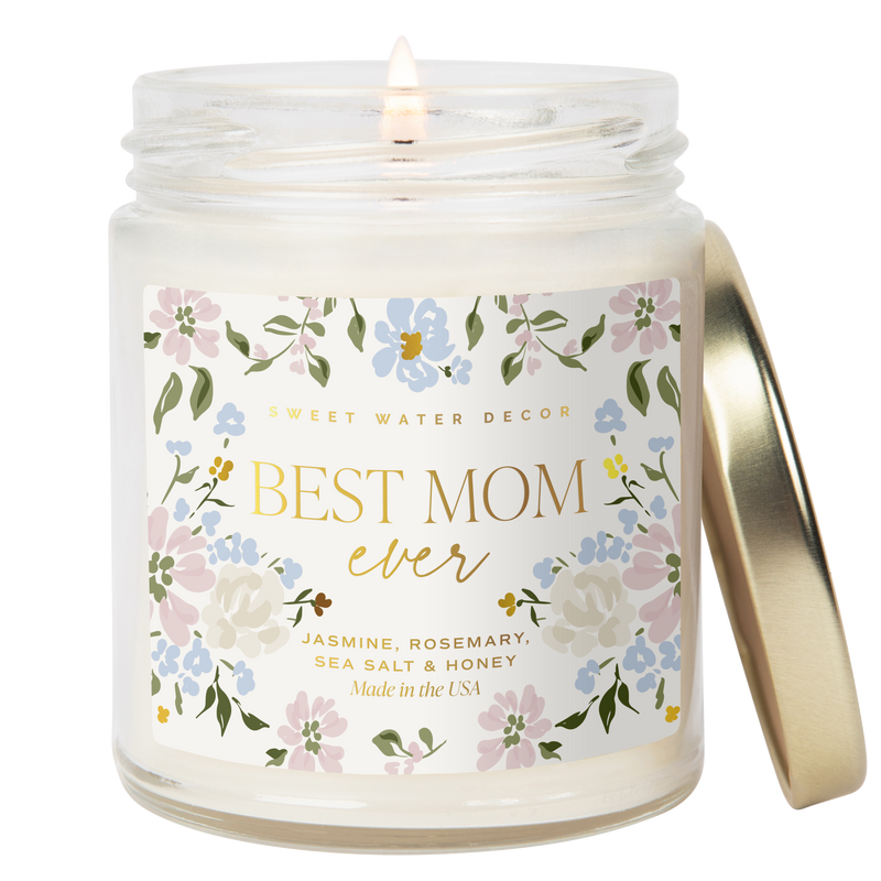 Best Mom Ever 9 oz Soy Candle - Mother's Day Gifts