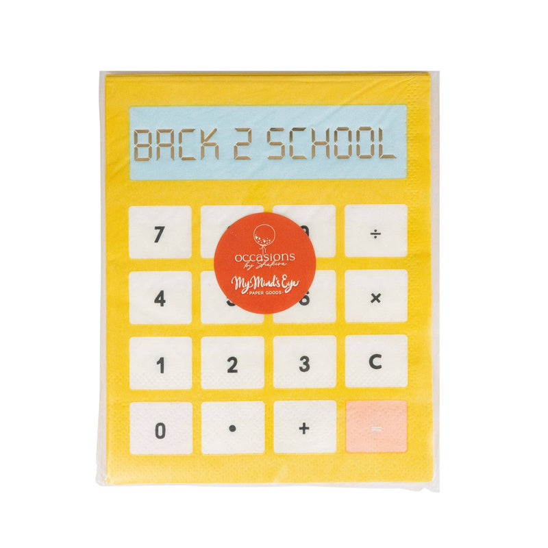 Calculator Paper Guest Napkin