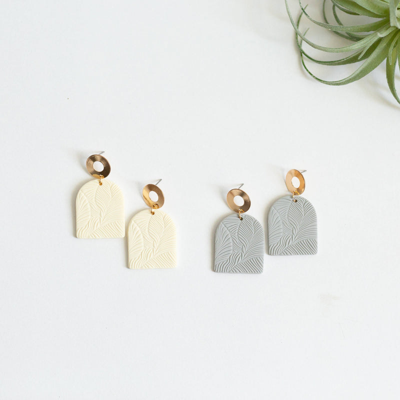 Madison Earring - Gray