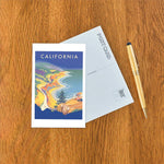 Postcard CA-1637 California Travel Poster