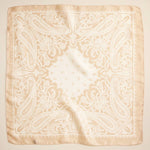 Silk Texture Paisley Bandana Scarf for Men & Women