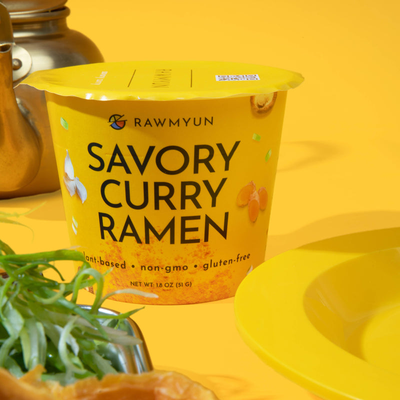 Plant-Based CUP RAMEN - Savory Curry