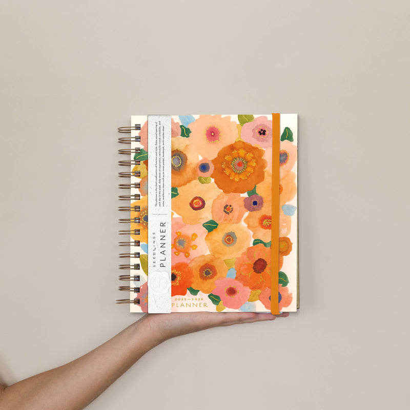 2025-2026 Vintage Vibes Seedlings 17 Month Planner