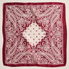 Silk Texture Paisley Bandana Scarf for Men & Women
