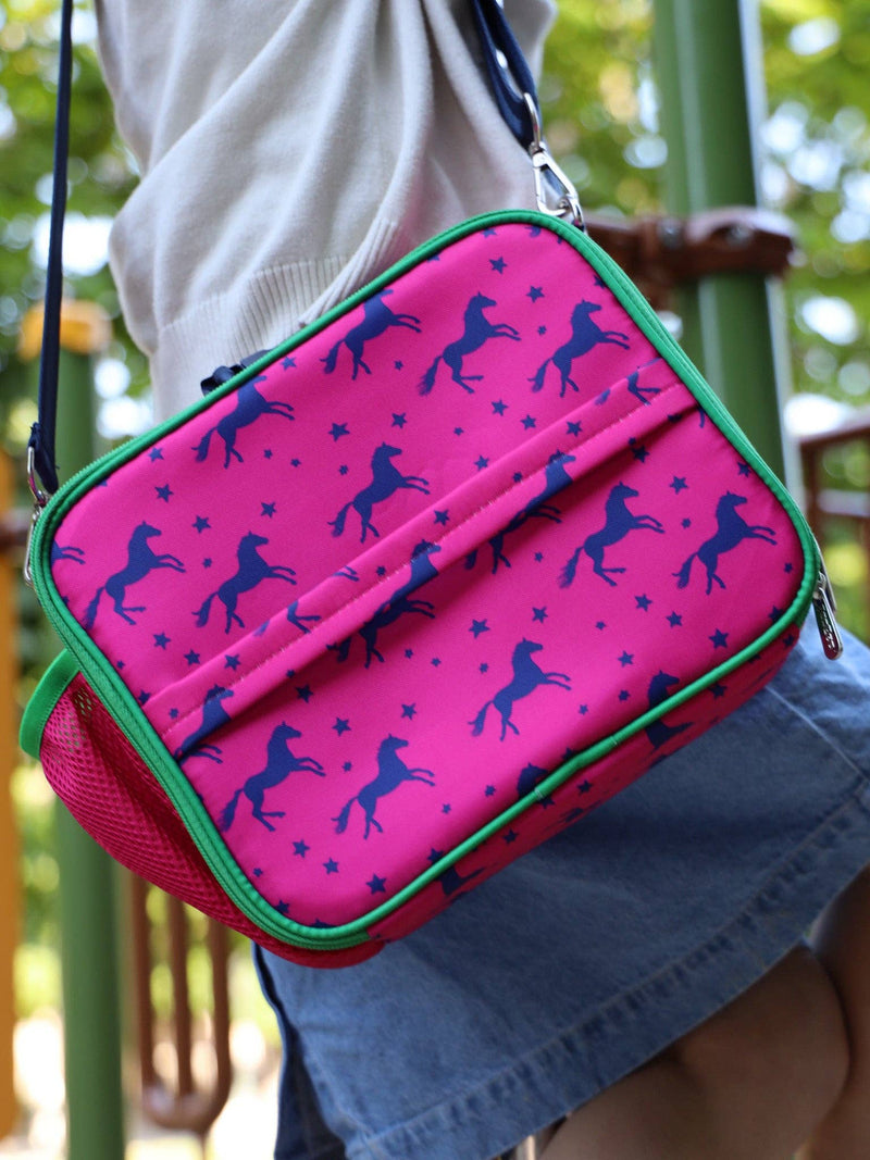 Insulated Equestrian-Inspired Tote