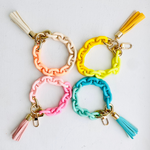 Chain Link Bangle Keychain