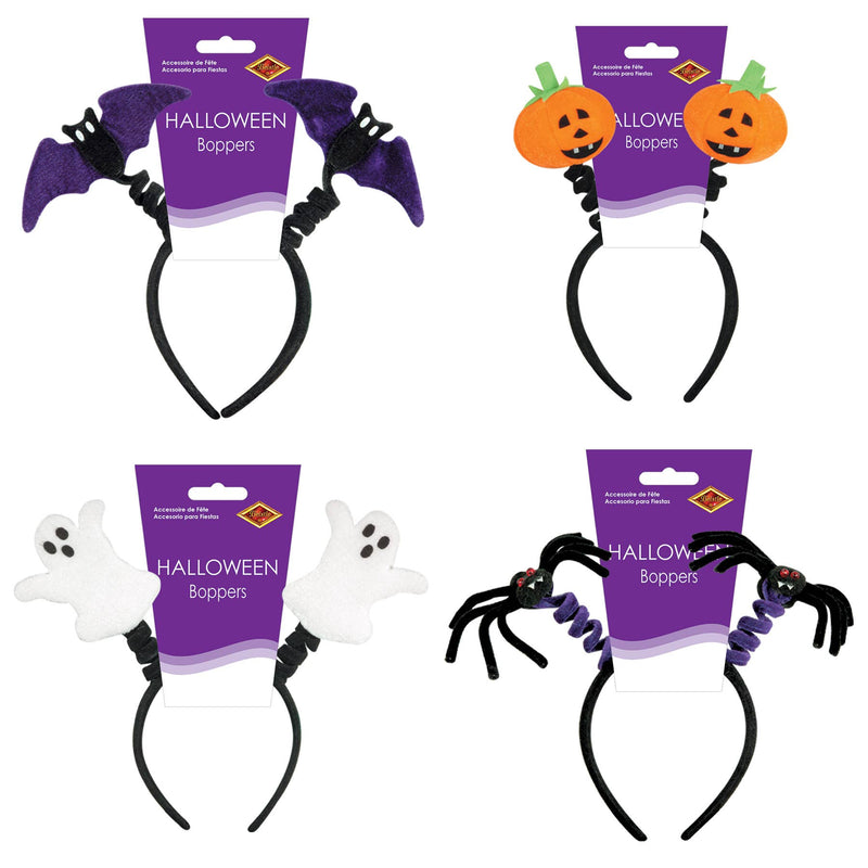 Halloween Boppers, 4 assorted designs