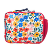Insulated Poppy Flowers Print Lunch Tote
