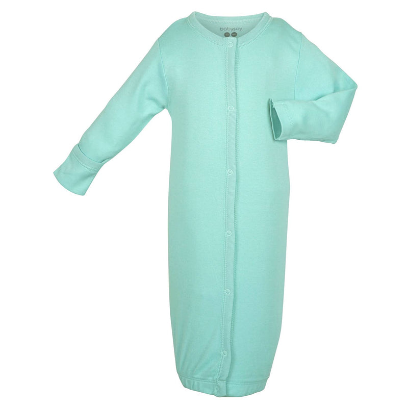 Babysoy Snap Solid Gown/Sleep Sack