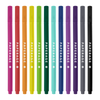 12 Pack Felt Tip Fine Line Marker Pens With Case