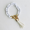 Chain Link Bangle Keychain
