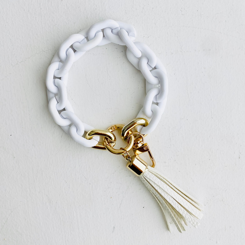 Chain Link Bangle Keychain