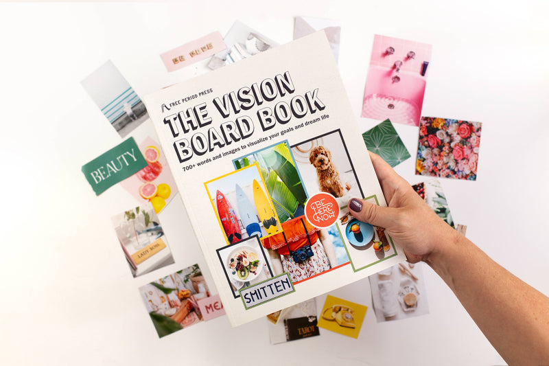 The Vision Board Book: 700+ Words & Images