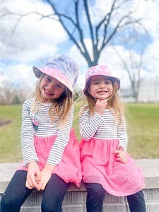 Toddler Bucket Hat - Multi Tie Dye (1-4 years)