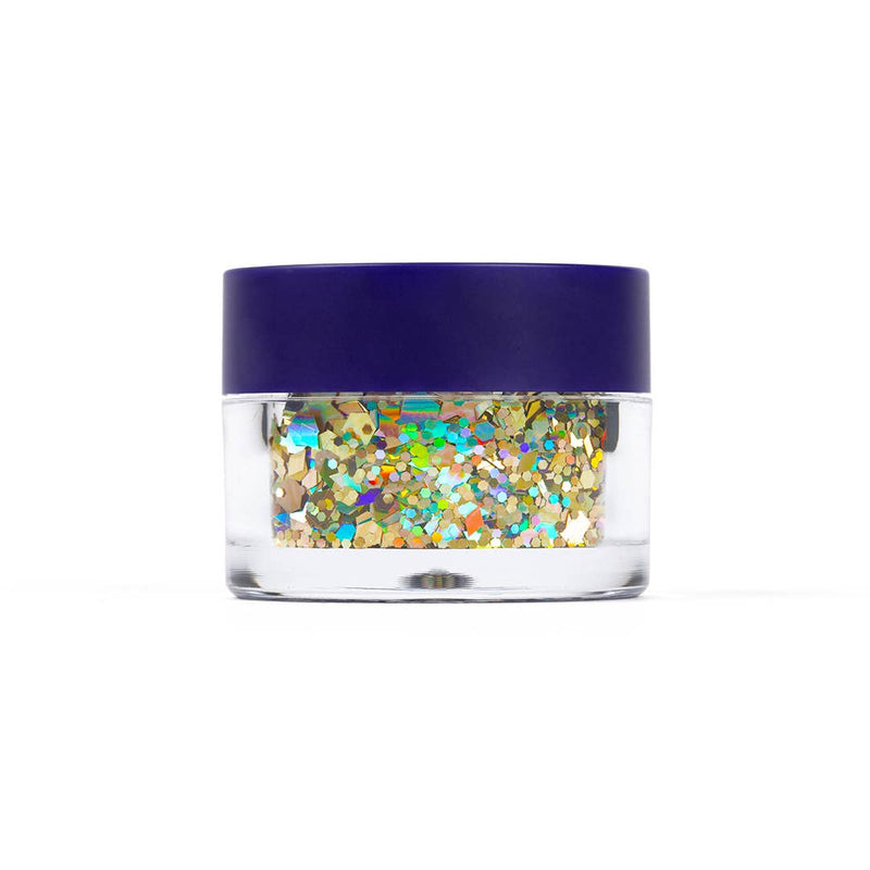 Macro Glitter – Chunky Loose Glitter – Gold (Solar)