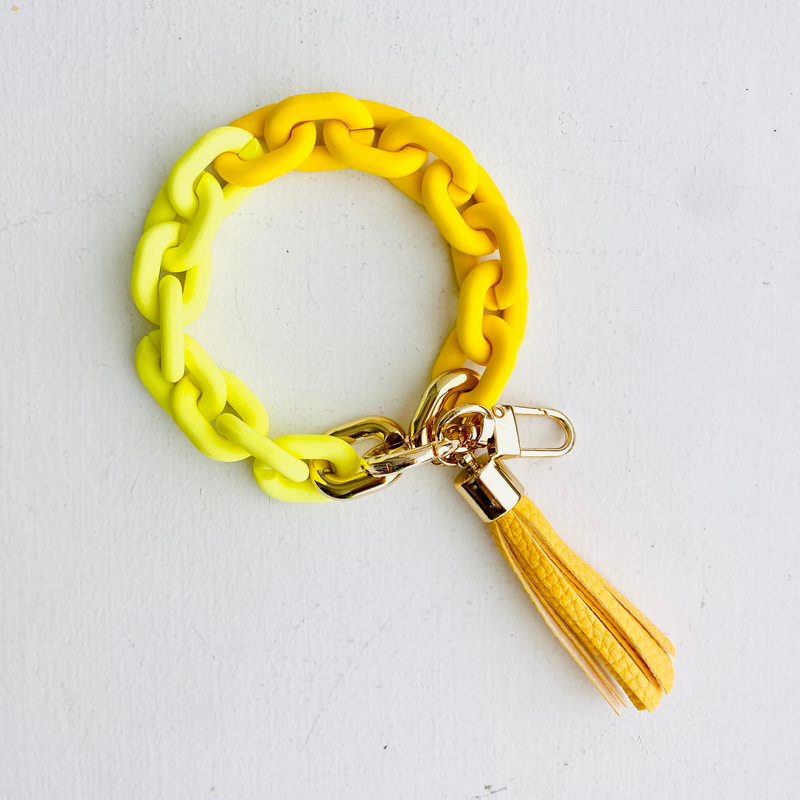 Chain Link Bangle Keychain