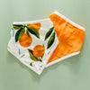 Muslin Bandana Bib 2-pack - Oranges