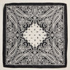 Silk Texture Paisley Bandana Scarf for Men & Women