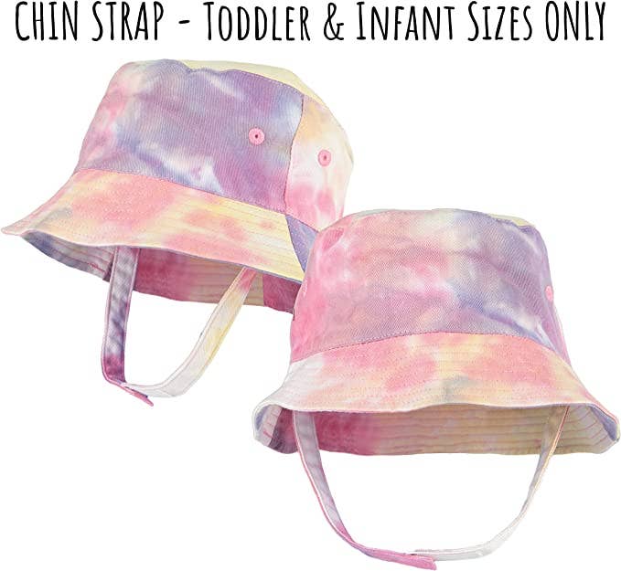Toddler Bucket Hat - Multi Tie Dye (1-4 years)