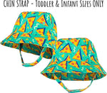 Toddler Bucket Hat - Pizza Print (1-4 years)
