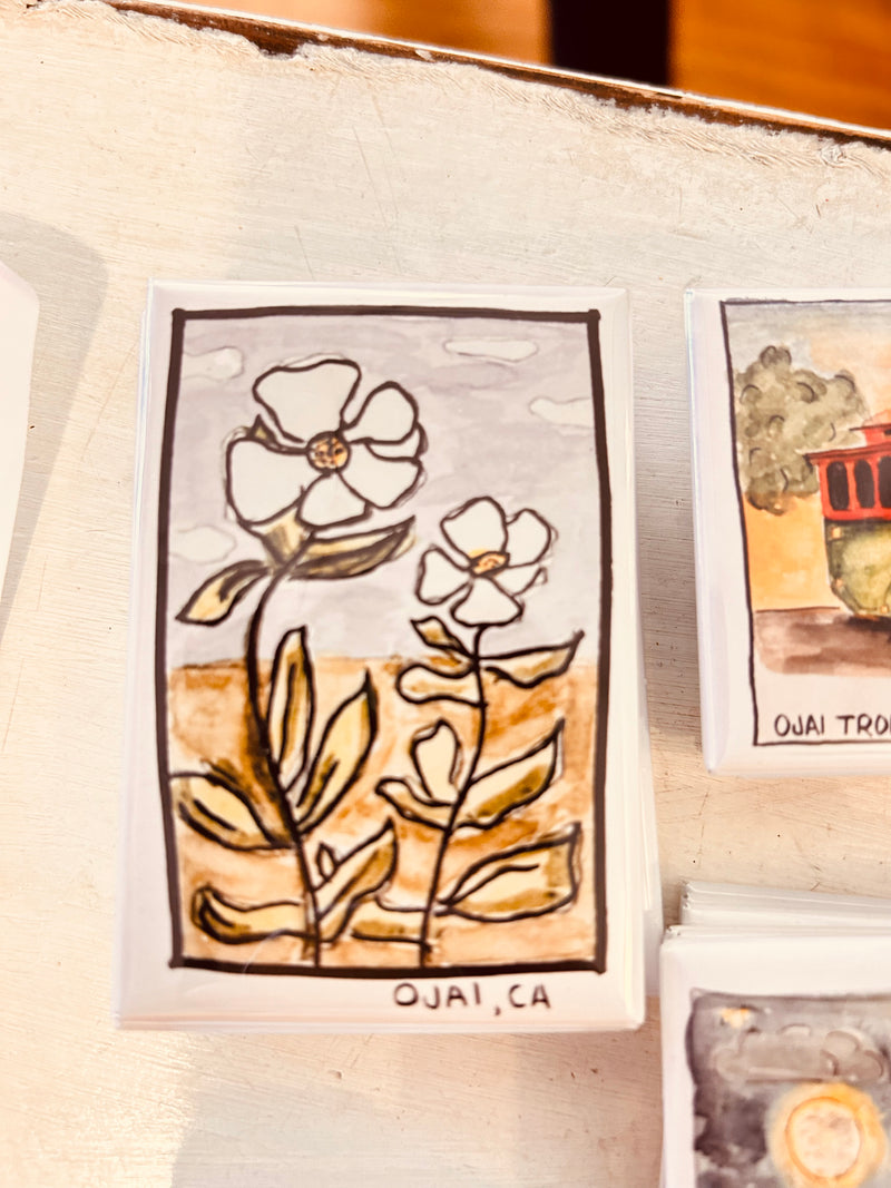 Ojai Watercolor Magnet