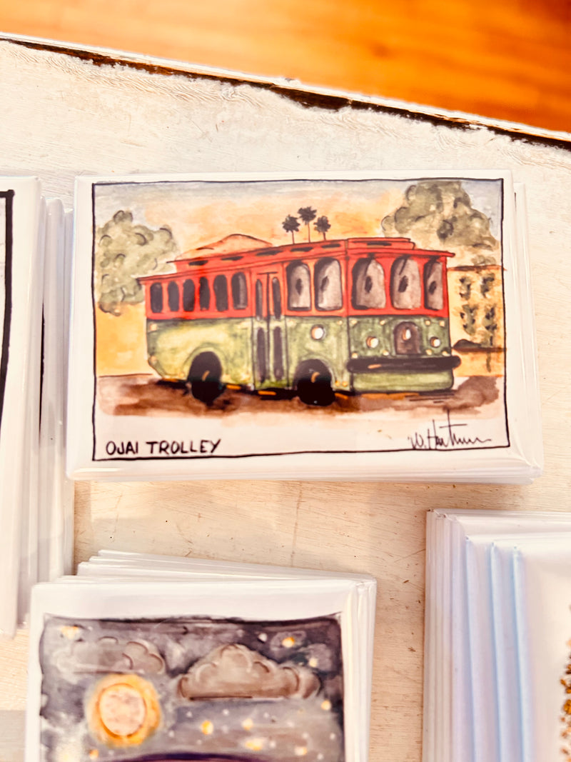 Ojai Watercolor Magnet