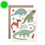 Birthday / Happy Birthday GLOW IN THE DARK Dinosaurs