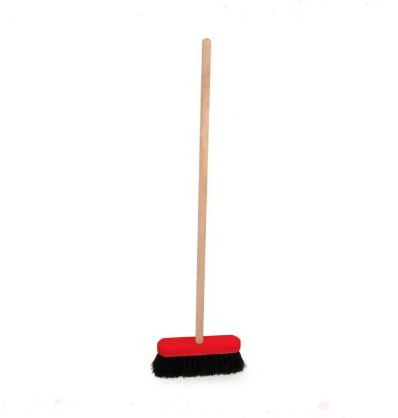 Pretend Play Broom Red & Black