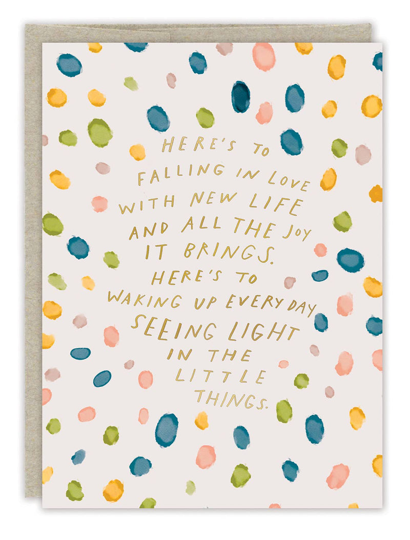 Little Things Baby Card