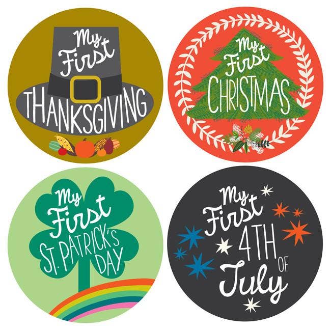 My First Holiday Stickers