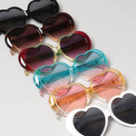 Lovely Heart Shaped Frame Sunglasses