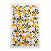 Orange Orchard Tea Towel, Fall Decor Towel